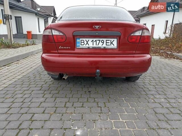 Красный Дэу Ланос, объемом двигателя 15 л и пробегом 170 тыс. км за 2750 $, фото 3 на Automoto.ua