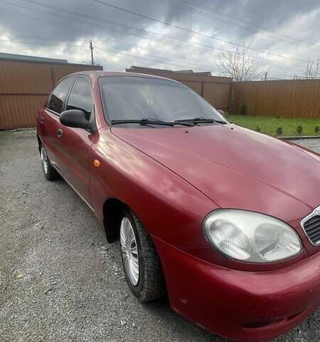 Красный Дэу Ланос, объемом двигателя 1.5 л и пробегом 160 тыс. км за 2100 $, фото 6 на Automoto.ua