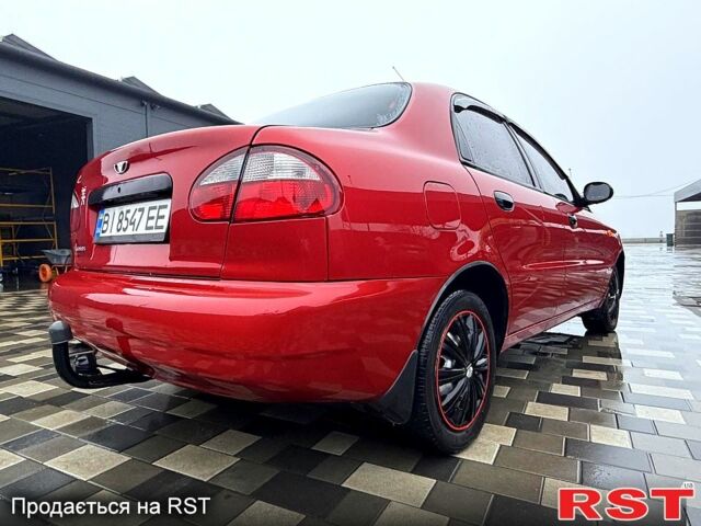 Червоний Деу Ланос, об'ємом двигуна 1.5 л та пробігом 103 тис. км за 3950 $, фото 12 на Automoto.ua