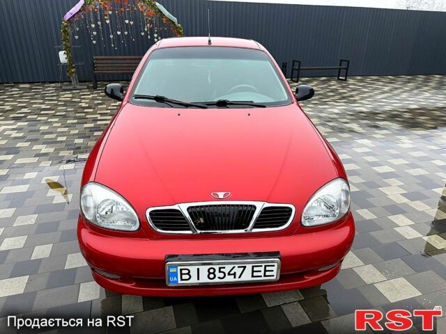 Червоний Деу Ланос, об'ємом двигуна 1.5 л та пробігом 103 тис. км за 3950 $, фото 1 на Automoto.ua