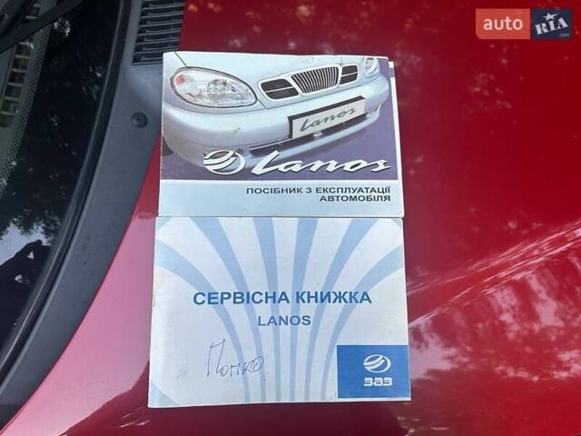 Красный Дэу Ланос, объемом двигателя 1.5 л и пробегом 50 тыс. км за 4000 $, фото 6 на Automoto.ua
