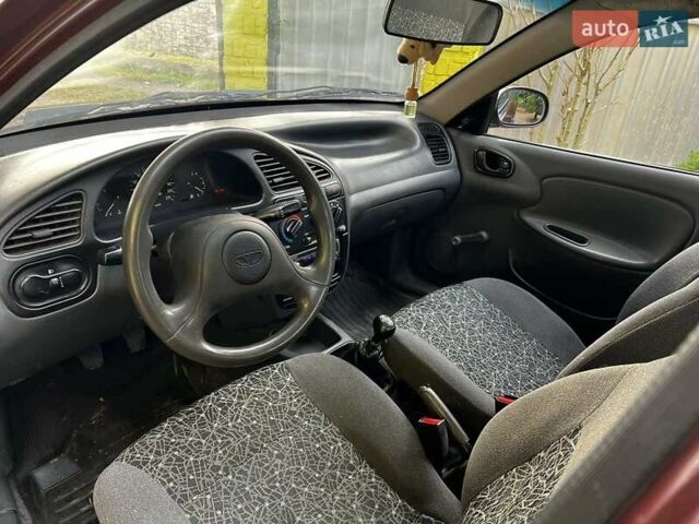 Дэу Ланос 2008 в Бориславе на Automoto.ua Красный Дэу Ланос, объемом двигателя 1.5 л и пробегом 175 тыс. км за 2500 $, фото 22 на Automoto.ua