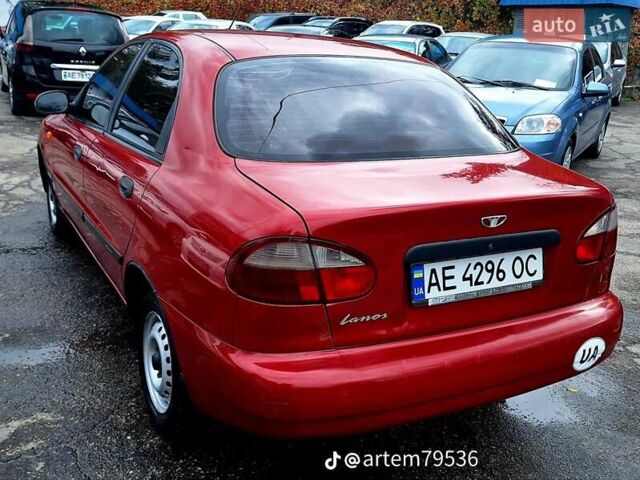 Красный Дэу Ланос, объемом двигателя 1.5 л и пробегом 113 тыс. км за 2500 $, фото 4 на Automoto.ua