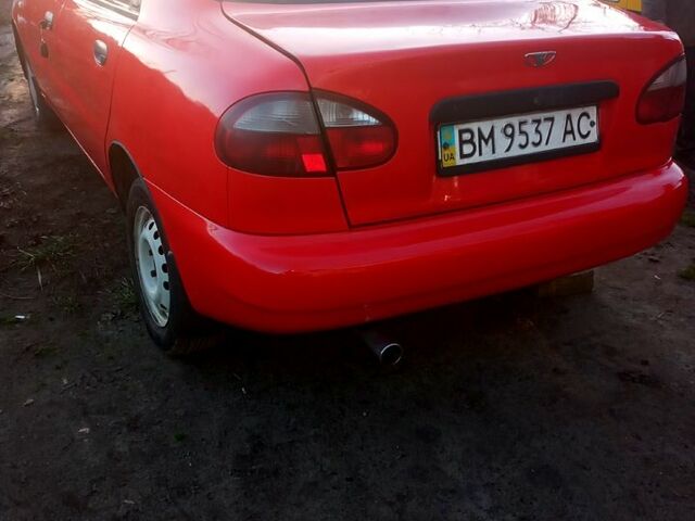 Красный Дэу Ланос, объемом двигателя 1.6 л и пробегом 507 тыс. км за 1300 $, фото 3 на Automoto.ua