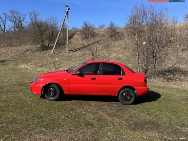 Красный Дэу Ланос, объемом двигателя 1.5 л и пробегом 197 тыс. км за 2400 $, фото 5 на Automoto.ua