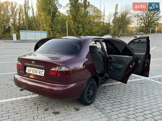 Дэу Ланос 2008 в Запорожье на Automoto.ua Красный Дэу Ланос, объемом двигателя 1.5 л и пробегом 199 тыс. км за 1900 $, фото 2 на Automoto.ua