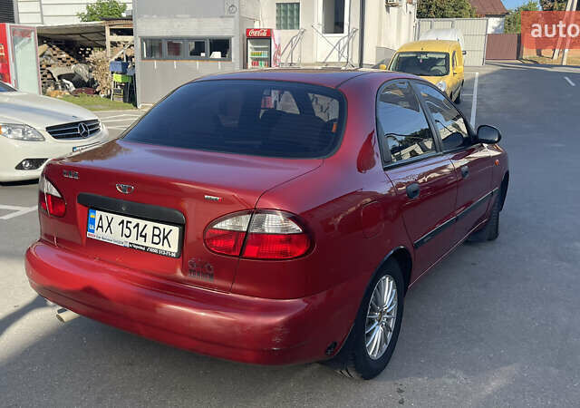 Красный Дэу Ланос, объемом двигателя 1.5 л и пробегом 148 тыс. км за 2600 $, фото 14 на Automoto.ua