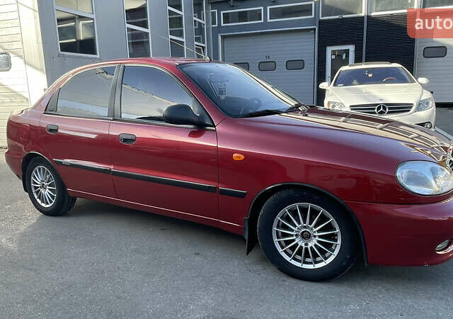 Красный Дэу Ланос, объемом двигателя 1.5 л и пробегом 148 тыс. км за 2600 $, фото 6 на Automoto.ua