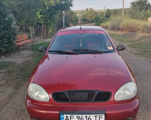 Красный Дэу Ланос, объемом двигателя 1.4 л и пробегом 190 тыс. км за 2200 $, фото 4 на Automoto.ua