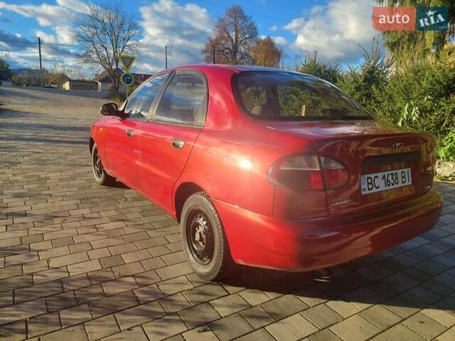 Дэу Ланос 2008 в Староконстантинов на Automoto.ua Красный Дэу Ланос, объемом двигателя 1.5 л и пробегом 120 тыс. км за 1800 $, фото 1 на Automoto.ua