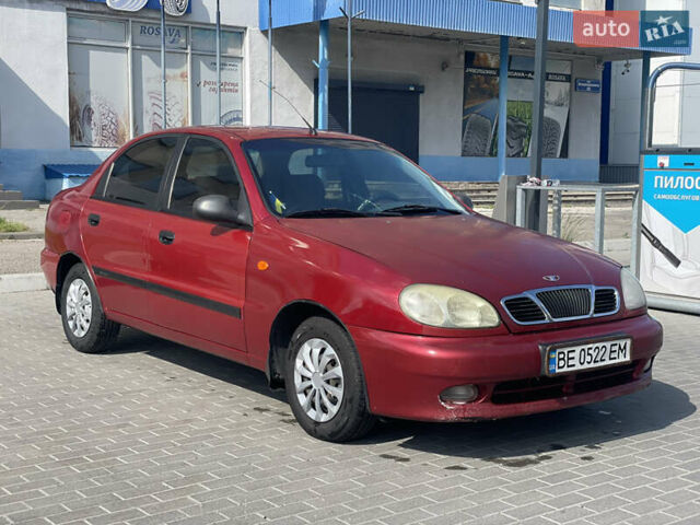 Деу Ланос 2008 у Белой Церкве на Automoto.ua Червоний Деу Ланос, об'ємом двигуна 1.5 л та пробігом 406 тис. км за 2500 $, фото 1 на Automoto.ua