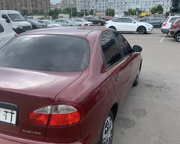 Красный Дэу Ланос, объемом двигателя 1.5 л и пробегом 170 тыс. км за 3700 $, фото 5 на Automoto.ua
