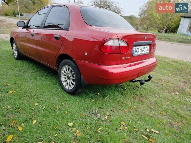 Деу Ланос 2008 у Богодухове на Automoto.ua Червоний Деу Ланос, об'ємом двигуна 1.5 л та пробігом 153 тис. км за 2600 $, фото 11 на Automoto.ua