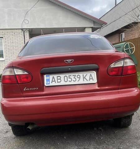 Красный Дэу Ланос, объемом двигателя 1.5 л и пробегом 160 тыс. км за 2100 $, фото 5 на Automoto.ua
