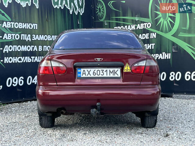 Красный Дэу Ланос, объемом двигателя 1.5 л и пробегом 263 тыс. км за 2600 $, фото 6 на Automoto.ua