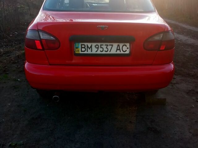 Красный Дэу Ланос, объемом двигателя 1.6 л и пробегом 507 тыс. км за 1300 $, фото 4 на Automoto.ua
