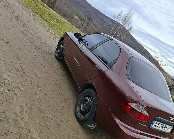 Красный Дэу Ланос, объемом двигателя 1.5 л и пробегом 211 тыс. км за 2800 $, фото 2 на Automoto.ua