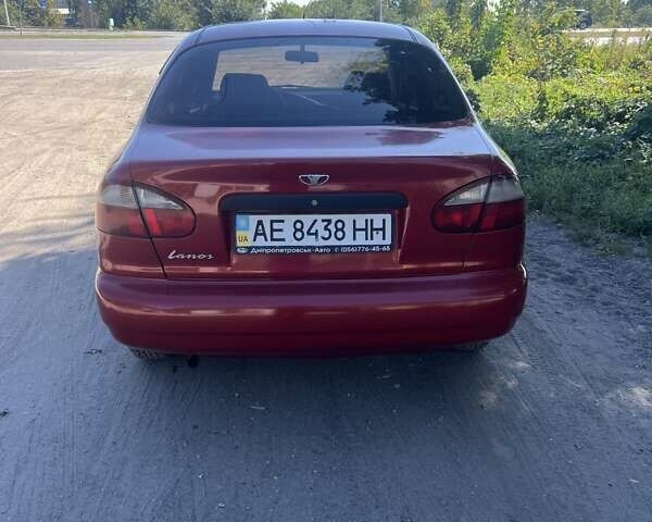 Красный Дэу Ланос, объемом двигателя 1.5 л и пробегом 103 тыс. км за 2650 $, фото 4 на Automoto.ua
