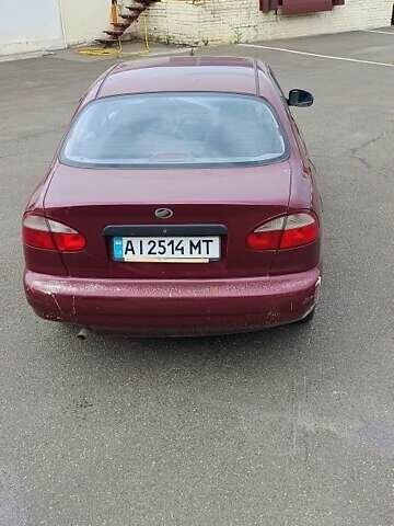 Дэу Ланос 2009 в Вышгороде на Automoto.ua Красный Дэу Ланос, объемом двигателя 1.6 л и пробегом 256 тыс. км за 1500 $, фото 5 на Automoto.ua