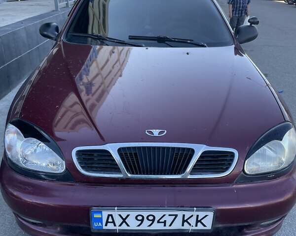 Красный Дэу Ланос, объемом двигателя 1.6 л и пробегом 227 тыс. км за 2800 $, фото 4 на Automoto.ua