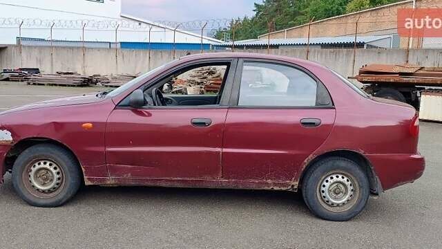 Дэу Ланос 2009 в Вышгороде на Automoto.ua Красный Дэу Ланос, объемом двигателя 1.6 л и пробегом 256 тыс. км за 1500 $, фото 7 на Automoto.ua