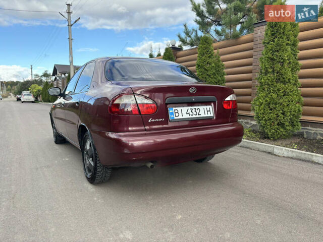 Червоний Деу Ланос, об'ємом двигуна 1.6 л та пробігом 127 тис. км за 2799 $, фото 4 на Automoto.ua