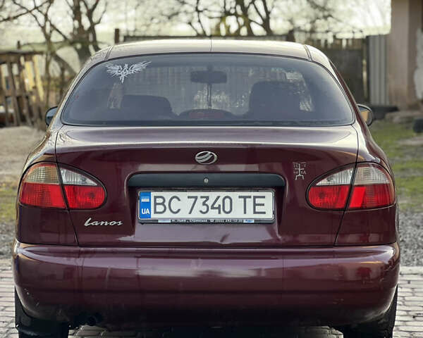 Красный Дэу Ланос, объемом двигателя 1.6 л и пробегом 179 тыс. км за 2099 $, фото 2 на Automoto.ua