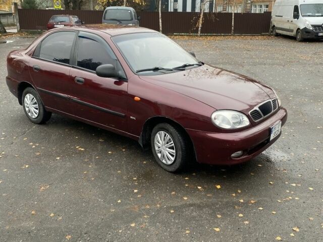 Красный Дэу Ланос, объемом двигателя 1.5 л и пробегом 297 тыс. км за 1900 $, фото 4 на Automoto.ua