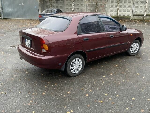 Красный Дэу Ланос, объемом двигателя 1.5 л и пробегом 297 тыс. км за 1900 $, фото 5 на Automoto.ua