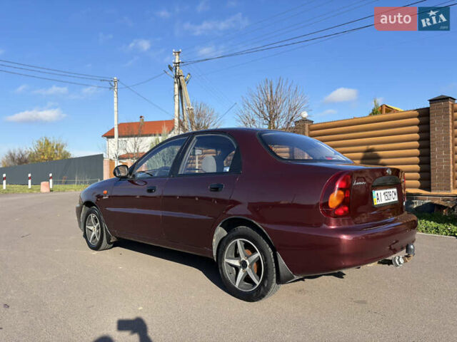 Красный Дэу Ланос, объемом двигателя 1.5 л и пробегом 134 тыс. км за 2650 $, фото 3 на Automoto.ua