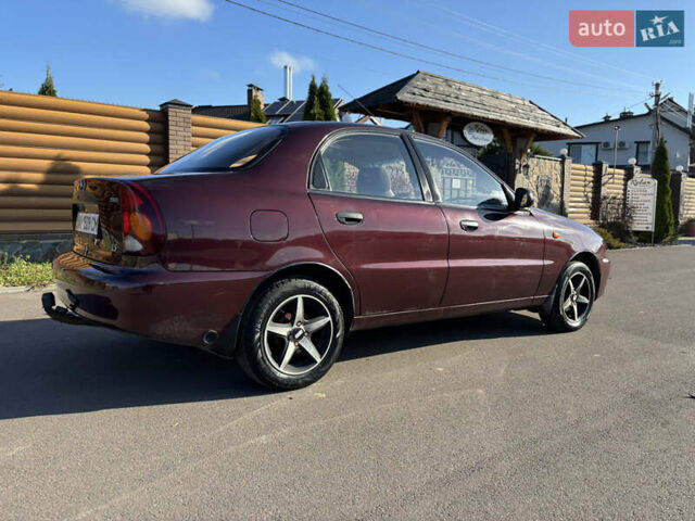 Красный Дэу Ланос, объемом двигателя 1.5 л и пробегом 134 тыс. км за 2650 $, фото 5 на Automoto.ua