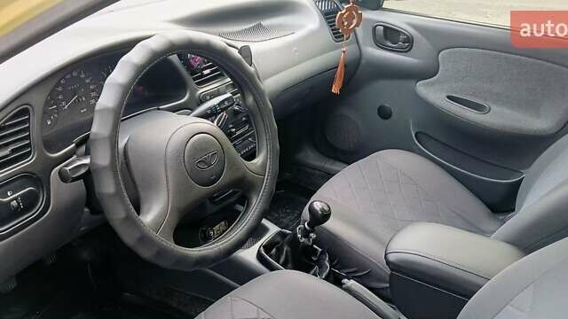 Дэу Ланос 2007 в Запорожье на Automoto.ua Желтый Дэу Ланос, объемом двигателя 1.5 л и пробегом 89 тыс. км за 3200 $, фото 12 на Automoto.ua