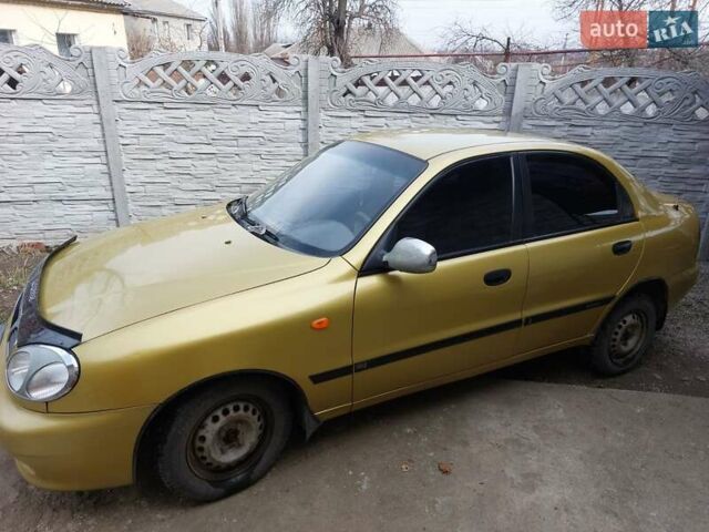Желтый Дэу Ланос, объемом двигателя 1.5 л и пробегом 170 тыс. км за 2300 $, фото 20 на Automoto.ua