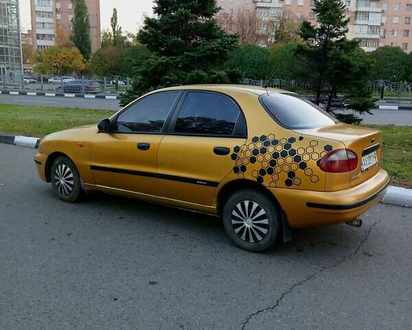Дэу Ланос 2002 в Харькове на Automoto.ua Желтый Дэу Ланос, объемом двигателя 1.5 л и пробегом 190 тыс. км за 1800 $, фото 4 на Automoto.ua