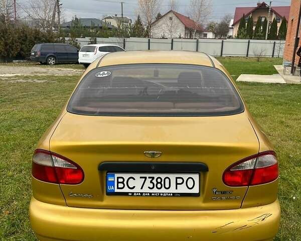 Жовтий Деу Ланос, об'ємом двигуна 1.5 л та пробігом 289 тис. км за 1800 $, фото 6 на Automoto.ua