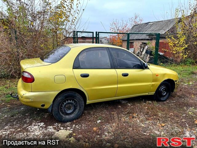 Жовтий Деу Ланос, об'ємом двигуна 1.5 л та пробігом 300 тис. км за 1000 $, фото 3 на Automoto.ua