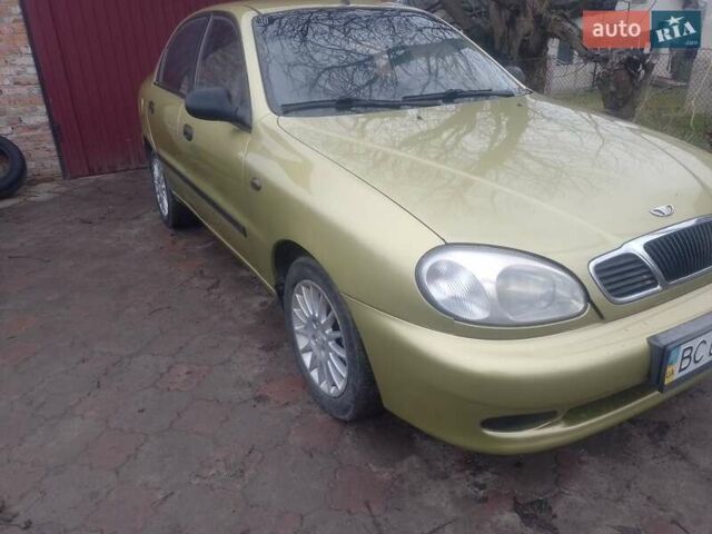 Желтый Дэу Ланос, объемом двигателя 1.5 л и пробегом 190 тыс. км за 1750 $, фото 9 на Automoto.ua