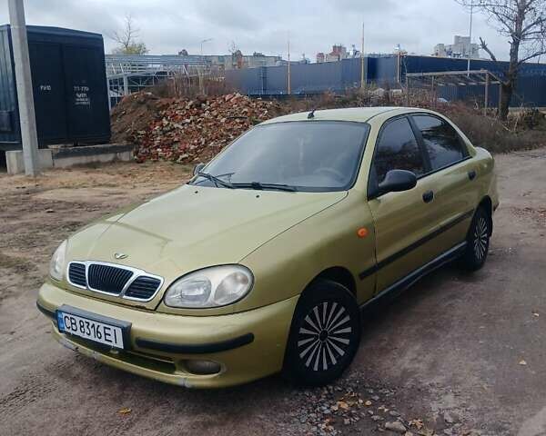 Жовтий Деу Ланос, об'ємом двигуна 1.5 л та пробігом 200 тис. км за 1100 $, фото 4 на Automoto.ua