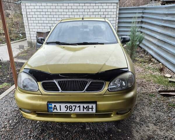 Желтый Дэу Ланос, объемом двигателя 1.5 л и пробегом 130 тыс. км за 2300 $, фото 5 на Automoto.ua