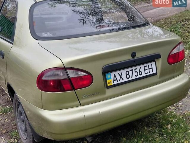 Желтый Дэу Ланос, объемом двигателя 1.5 л и пробегом 250 тыс. км за 1700 $, фото 4 на Automoto.ua