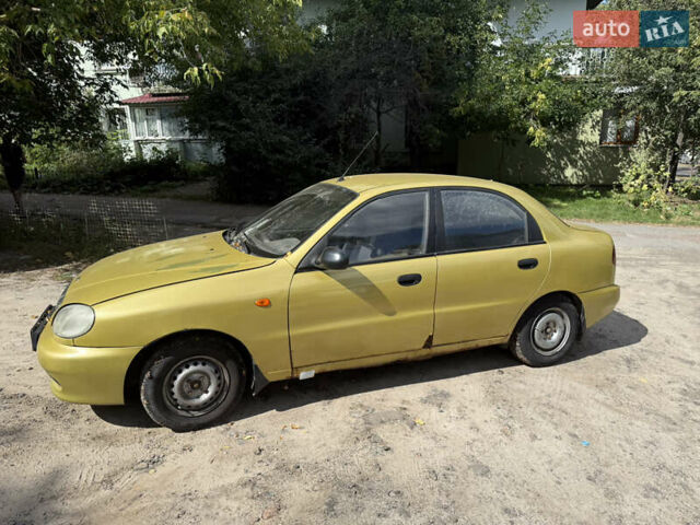 Дэу Ланос 2007 в Киеве на Automoto.ua Желтый Дэу Ланос, объемом двигателя 1.5 л и пробегом 180 тыс. км за 1200 $, фото 3 на Automoto.ua