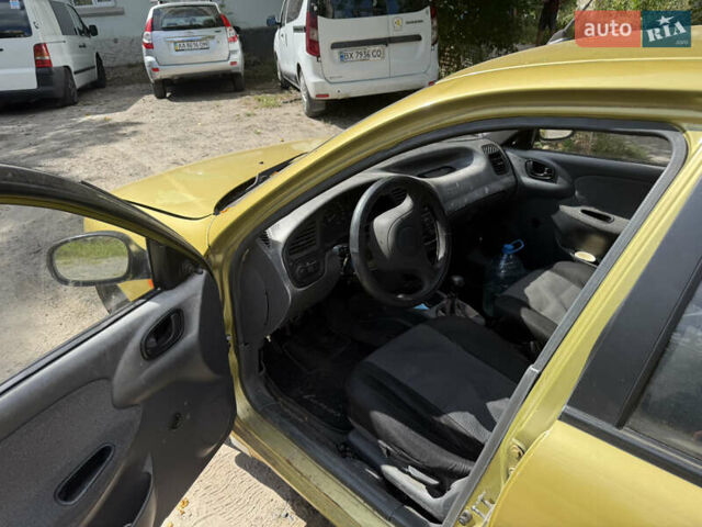 Дэу Ланос 2007 в Киеве на Automoto.ua Желтый Дэу Ланос, объемом двигателя 1.5 л и пробегом 180 тыс. км за 1200 $, фото 5 на Automoto.ua