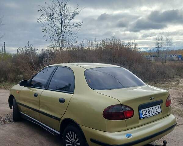 Жовтий Деу Ланос, об'ємом двигуна 1.5 л та пробігом 200 тис. км за 1100 $, фото 5 на Automoto.ua