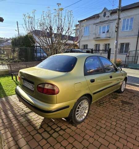 Желтый Дэу Ланос, объемом двигателя 1.5 л и пробегом 310 тыс. км за 1500 $, фото 2 на Automoto.ua