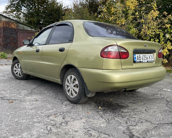 Желтый Дэу Ланос, объемом двигателя 1.5 л и пробегом 235 тыс. км за 1800 $, фото 7 на Automoto.ua