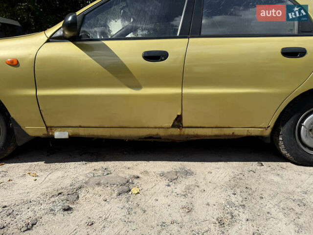 Дэу Ланос 2007 в Киеве на Automoto.ua Желтый Дэу Ланос, объемом двигателя 1.5 л и пробегом 180 тыс. км за 1200 $, фото 4 на Automoto.ua