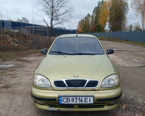 Жовтий Деу Ланос, об'ємом двигуна 1.5 л та пробігом 200 тис. км за 1100 $, фото 8 на Automoto.ua