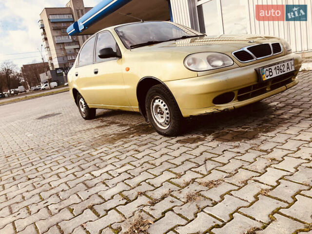 Жовтий Деу Ланос, об'ємом двигуна 1.39 л та пробігом 240 тис. км за 1700 $, фото 5 на Automoto.ua