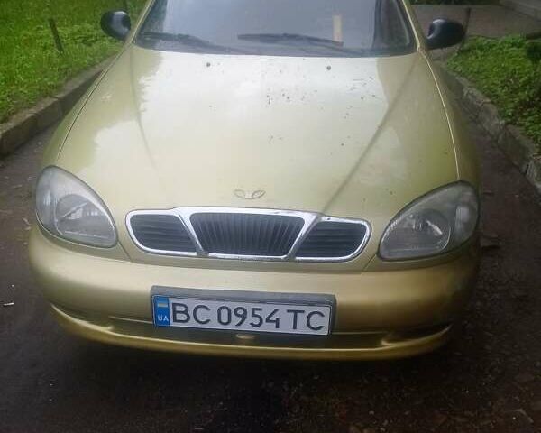 Дэу Ланос 2007 в Самборе на Automoto.ua Желтый Дэу Ланос, объемом двигателя 1.5 л и пробегом 290 тыс. км за 1950 $, фото 7 на Automoto.ua