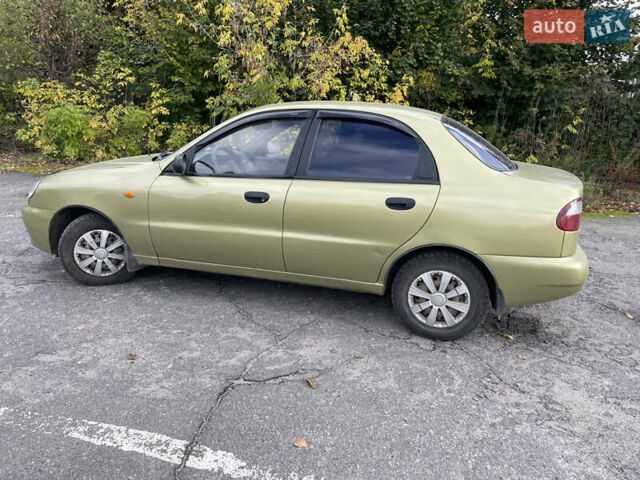 Желтый Дэу Ланос, объемом двигателя 1.5 л и пробегом 235 тыс. км за 1800 $, фото 10 на Automoto.ua